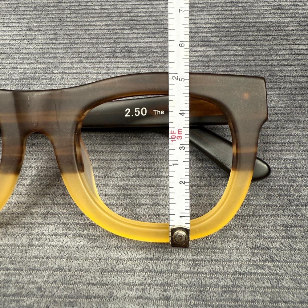 Caddis Eye Appliances The D28 Reading Glasses Frames Tortoise Honey 50-22-145 - Picture 13 of 14